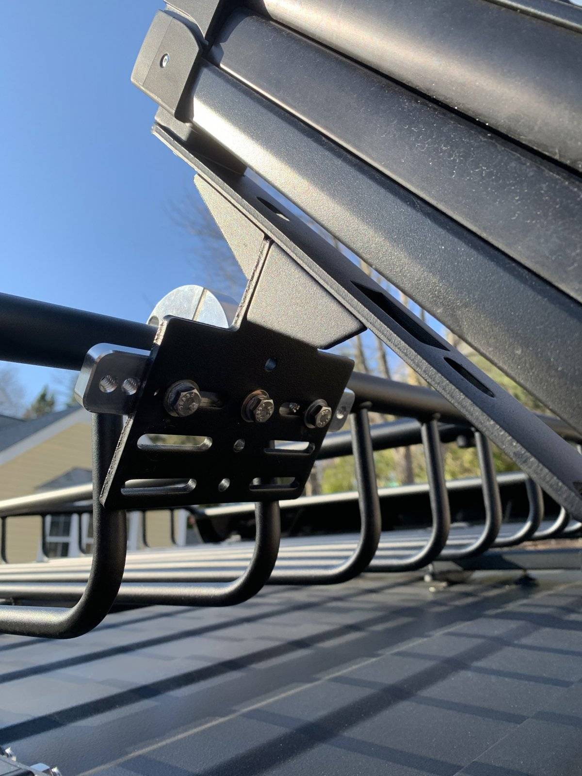 Jeep Wrangler JL Angled Ski Carrier SKI RACK 1