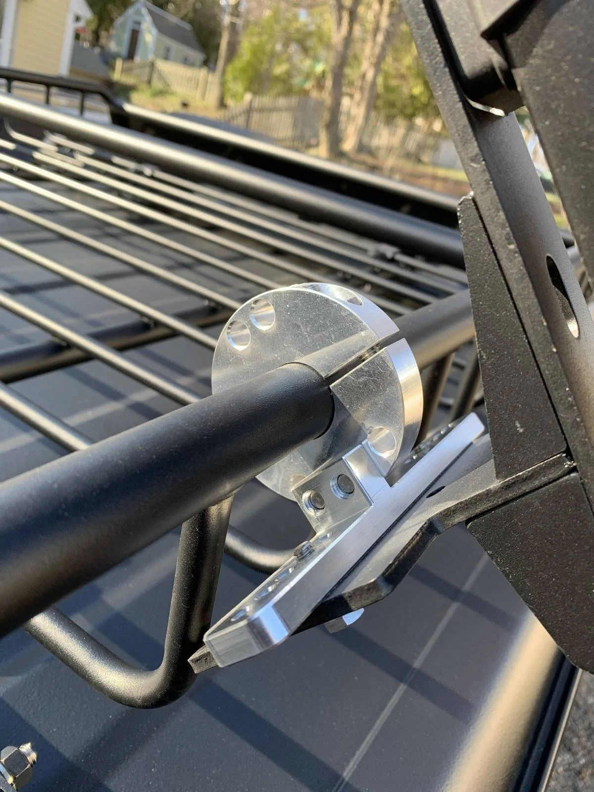 Jeep Wrangler JL Angled Ski Carrier SKI RACK 3