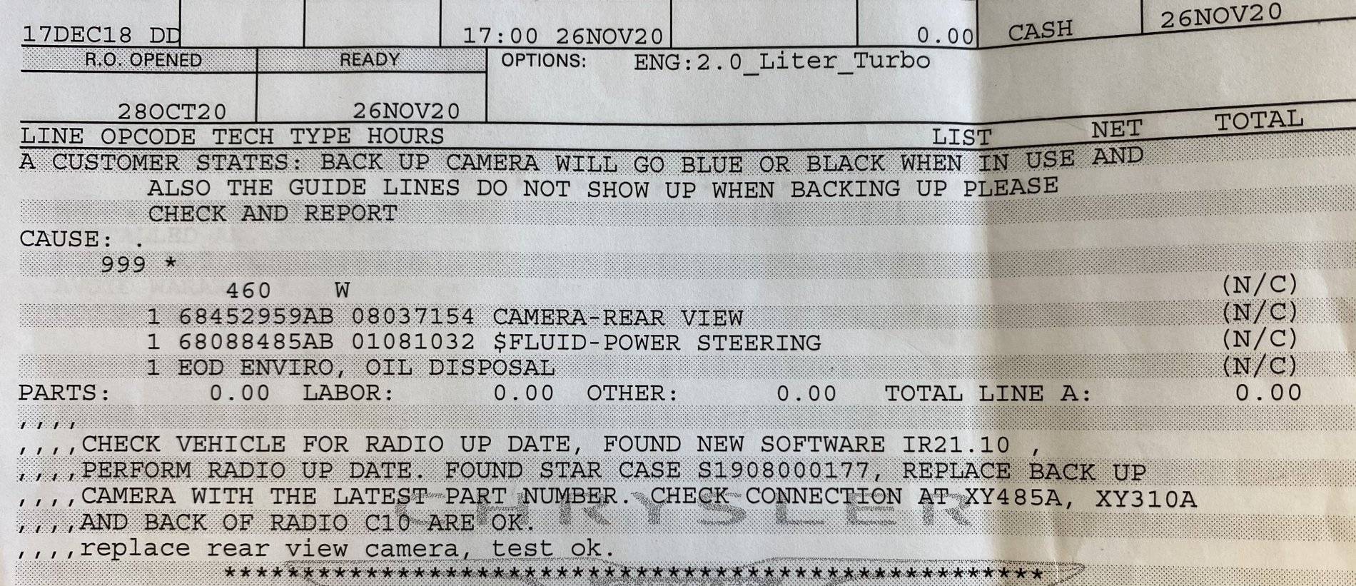 Jeep Wrangler JL Lost backup camera guide lines C70882CA-CAB3-48AA-9673-F043BE49606D