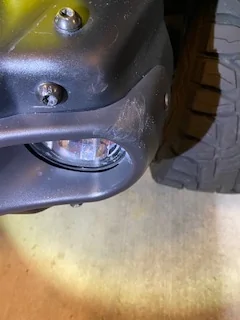 Jeep Wrangler JL Ok..Is this normal?? Front Bumper