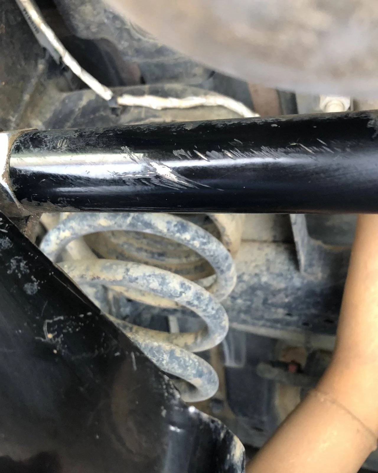 Jeep Wrangler JL Rock Krawler rear track bar hitting bracket. CD1CEDD0-EEAD-476A-A075-8A25F5BBA513