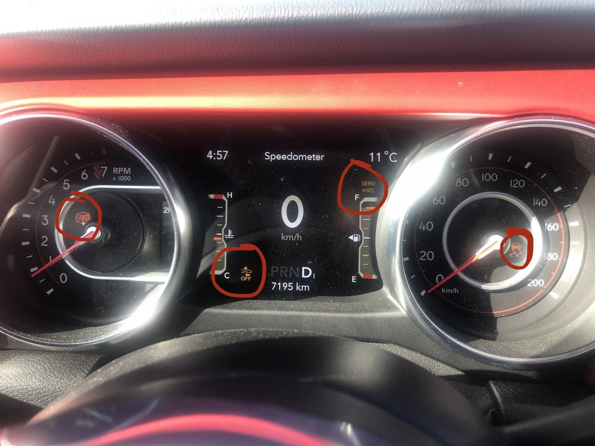 Jeep Wrangler JL Jeep dash went haywire! A286F6D1-B642-4E15-AA6F-8524851DDCE1