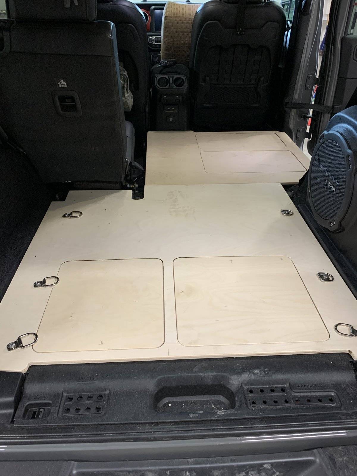 Jeep Wrangler JL Yet another sleep platform progressing nicely 35E8CC96-782F-4155-BF75-A28ECAED89EB