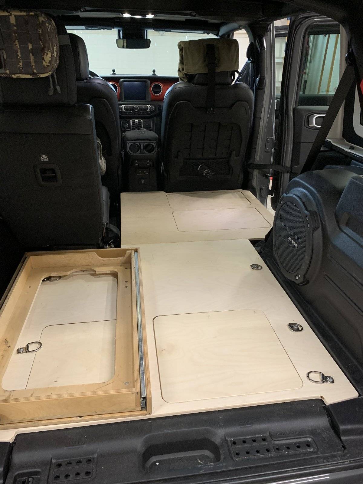 Jeep Wrangler JL Yet another sleep platform progressing nicely F8FB32AA-A174-4C36-9F21-5BC19C04F80C