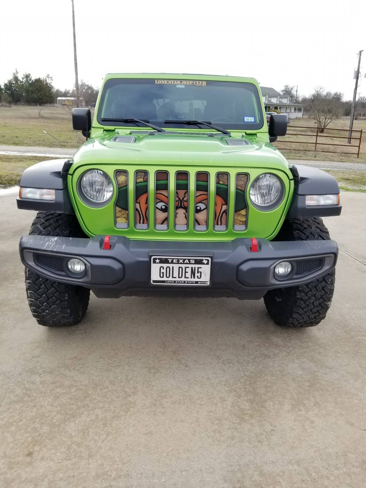 Jeep Wrangler JL Anyone else have a mascot? 20200123_121831