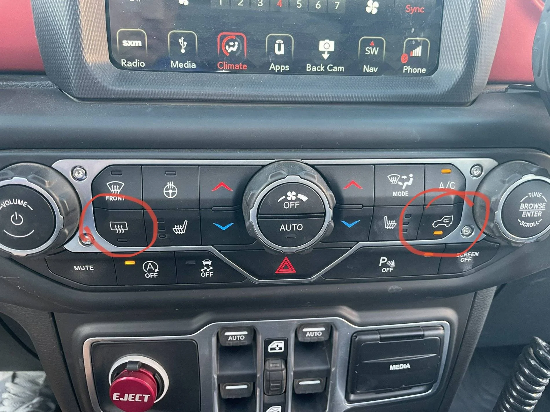 Jeep Wrangler JL Climate Control Not Working IMG_0617