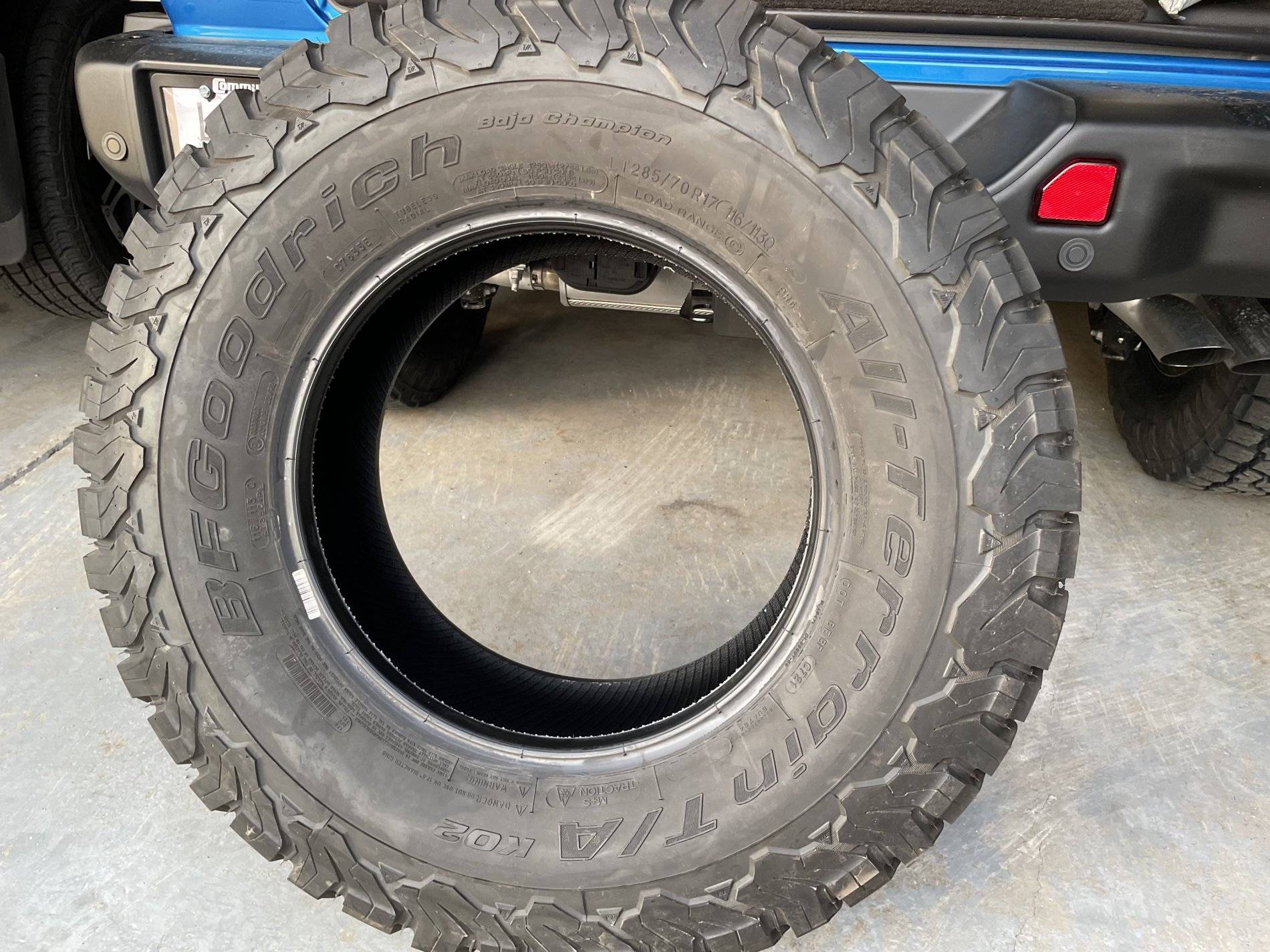 Jeep Wrangler JL Rubicon take-off tires (5) EA95CC38-C326-4657-BBE5-EF79637C40B9