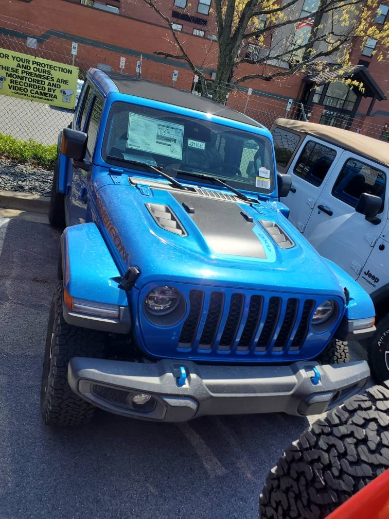 Jeep Wrangler JL 4xE Order Status?? messages_0