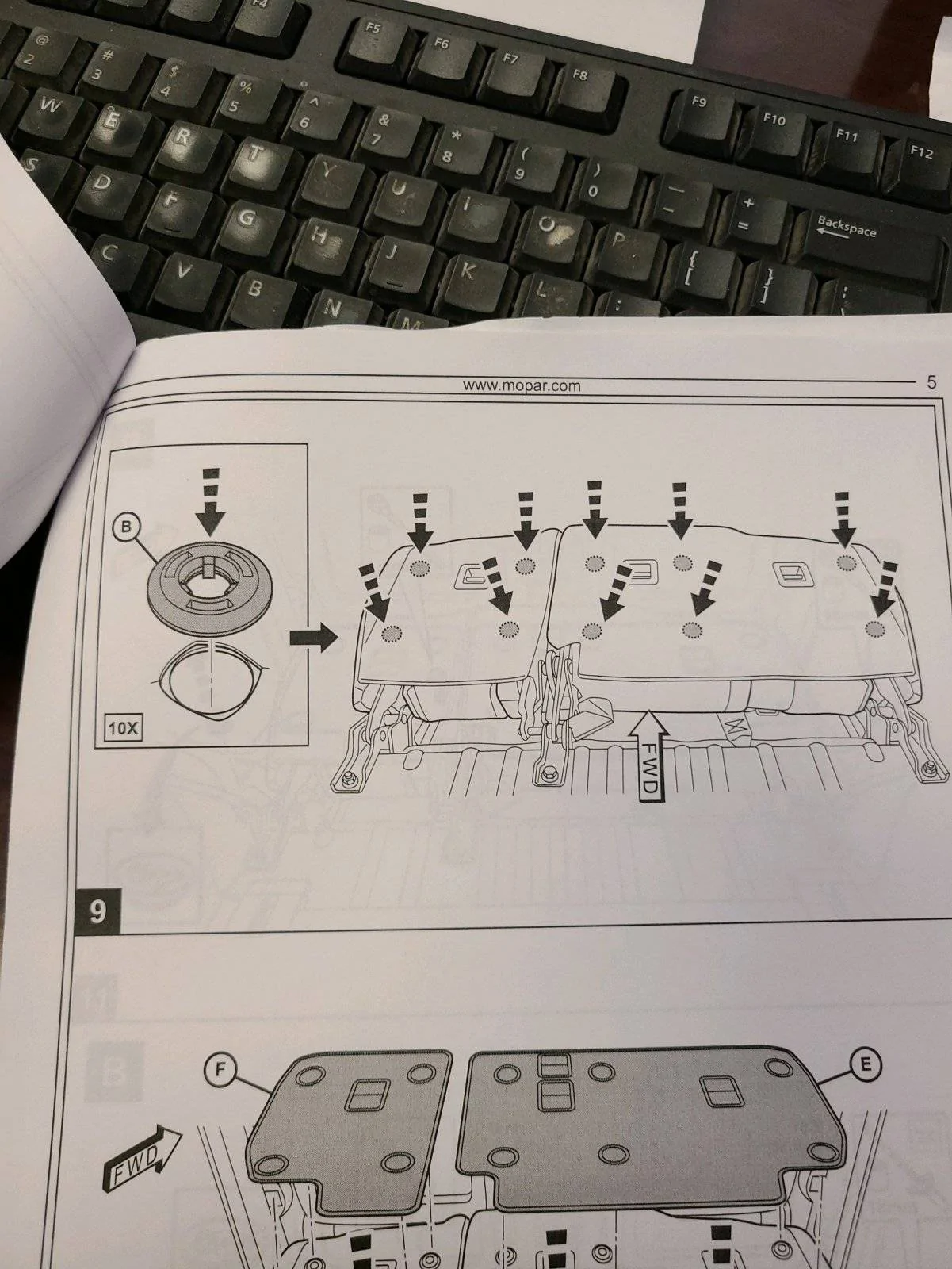 Jeep Wrangler JL Does anyone know the part number for this? 6872