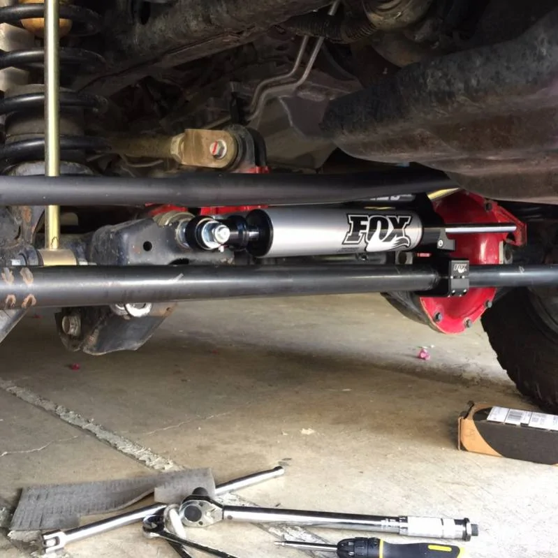 Jeep Wrangler JL Fox 2.0 TS stabilizer & stock steering image-2485075889