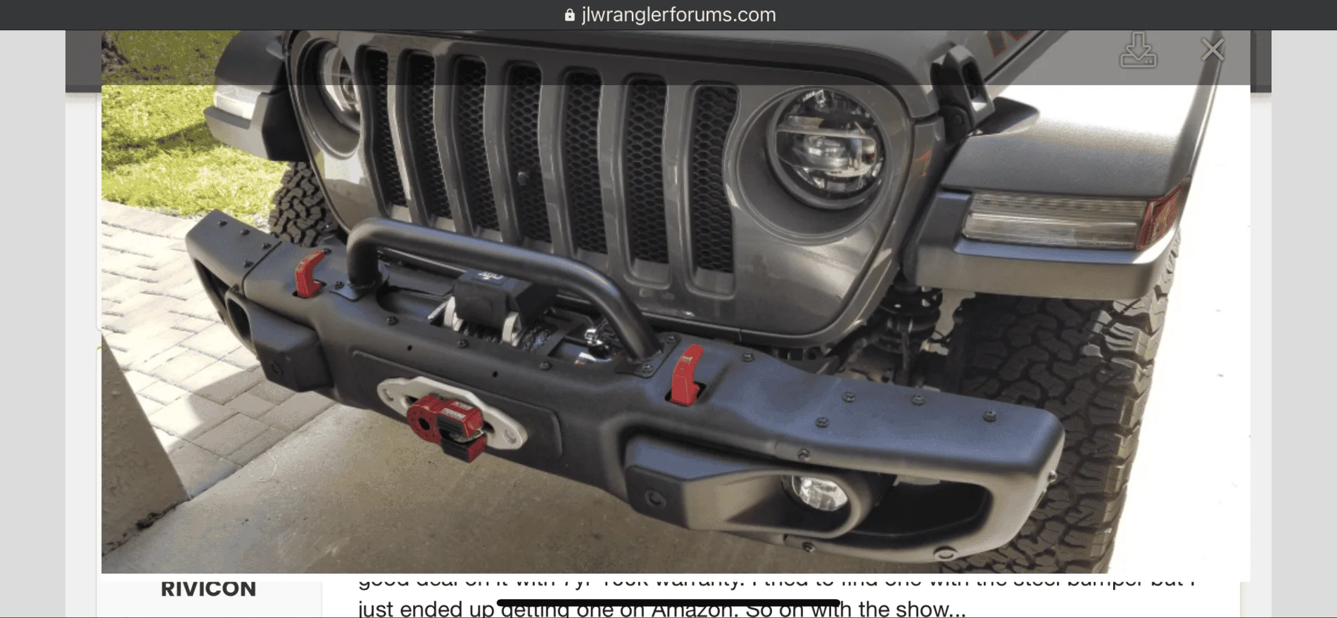 Jeep Wrangler JL Has anyone bought this bumper? FB13E4FD-5D1E-4E8F-86A1-9EB583A15284
