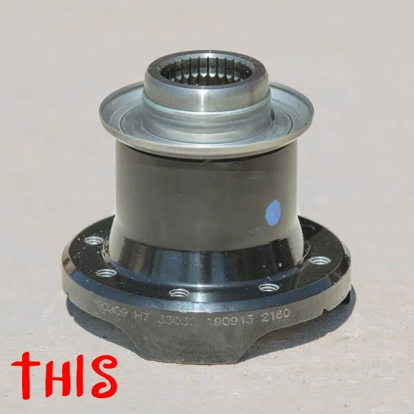 Jeep Wrangler JL Transfer Case Flange; Front? Rear? Transfer-Case-Flange_A