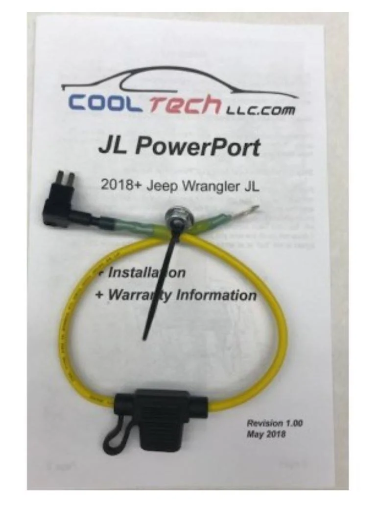 Jeep Wrangler JL Hot cigarette lighter - how to wire? Captur