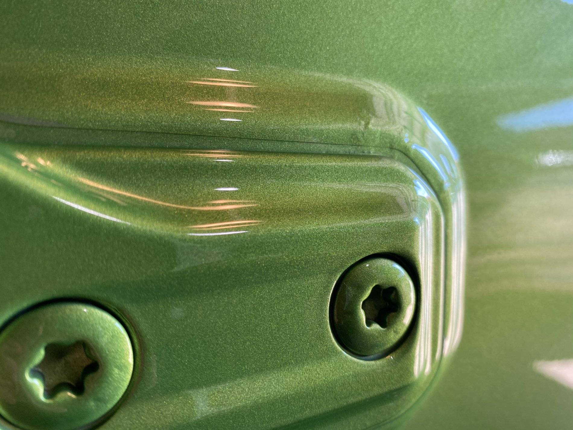 Jeep Wrangler JL Bubbles in Paint at Door Hinges 458BD8E3-48B1-448C-912E-986B3E466C08