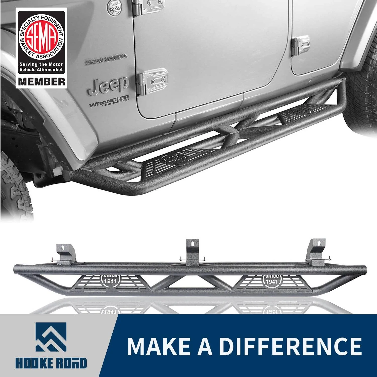 Jeep Wrangler JL Since 1941 Rock Rails 1618407159121