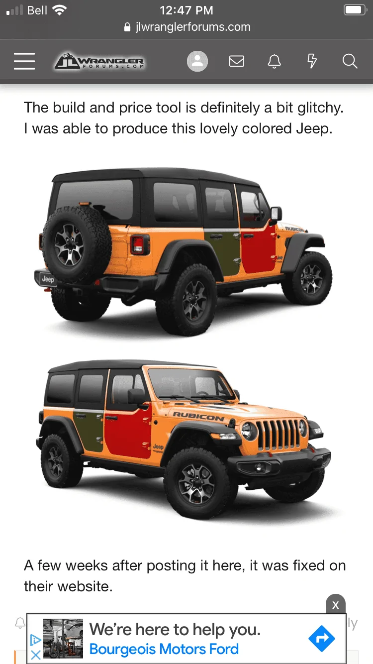 Jeep Wrangler JL Average Delivery time in Canada C67FFF6E-888C-4F9F-8CF6-1B67A6AB47B3
