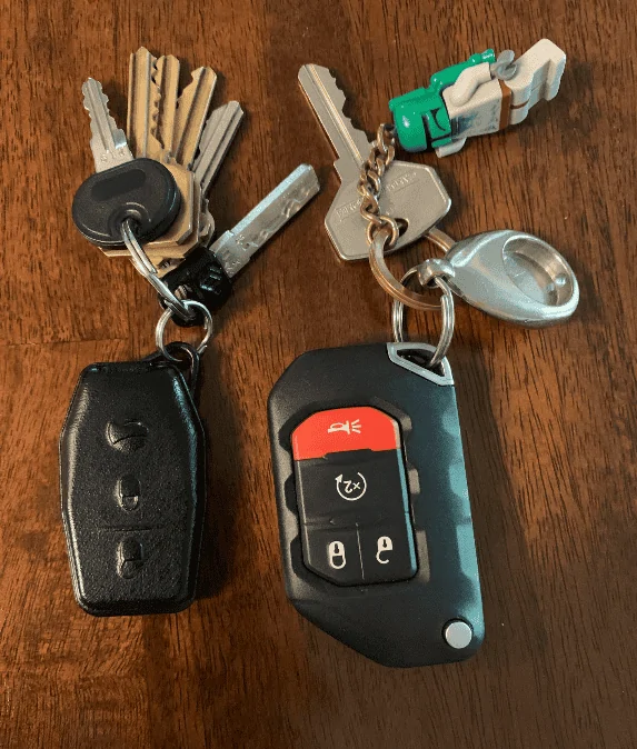 Jeep Wrangler JL Factory key alternatives 1618435181926