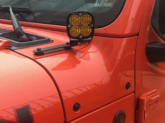 Jeep Wrangler JL BAJA DESIGNS A-pillar kit. $175 apillar lights