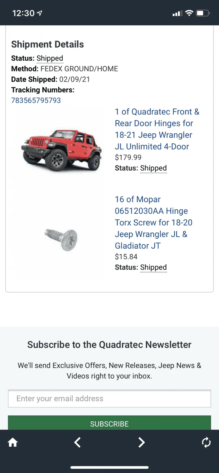 Jeep Wrangler JL Bubbles in Paint at Door Hinges E8E36F9A-0FE7-48C1-8C67-978A1476291E