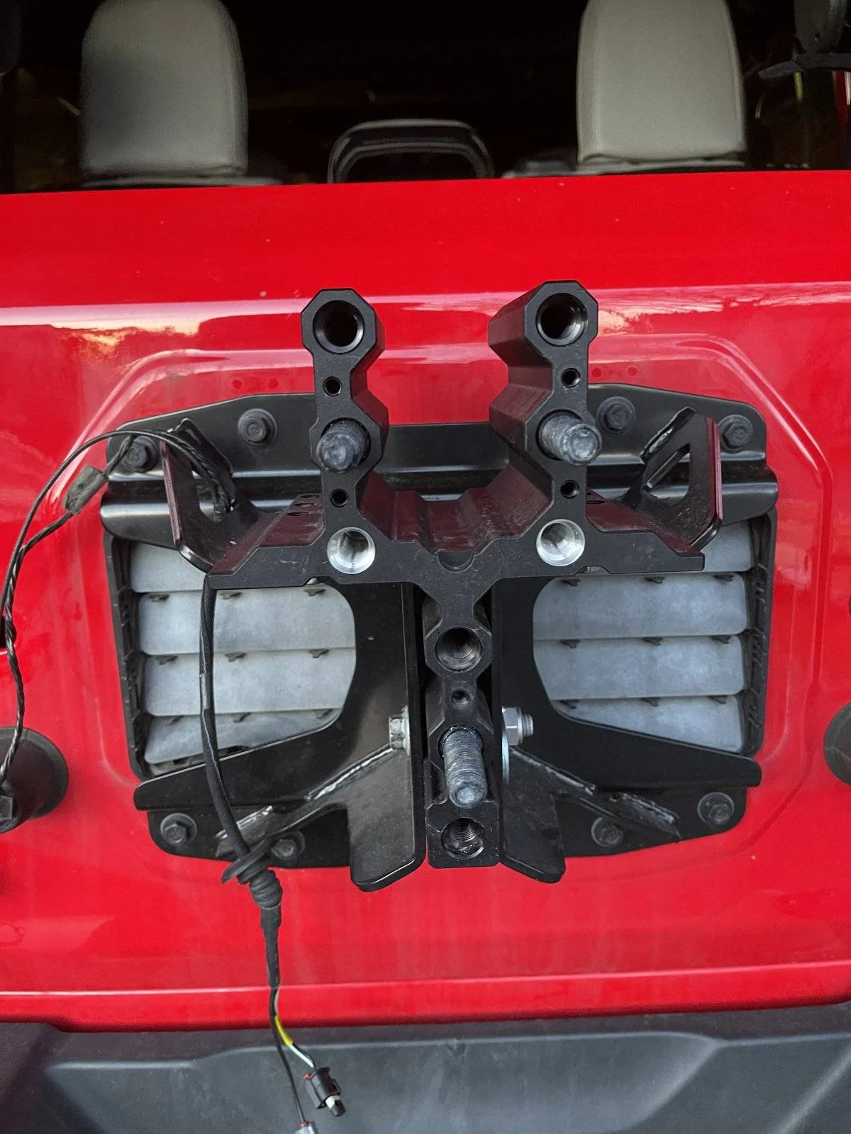 Jeep Wrangler JL Anyone know how to remove spare tire studs? 8DEA60E8-BD3F-44C2-8B69-380E48D81C78