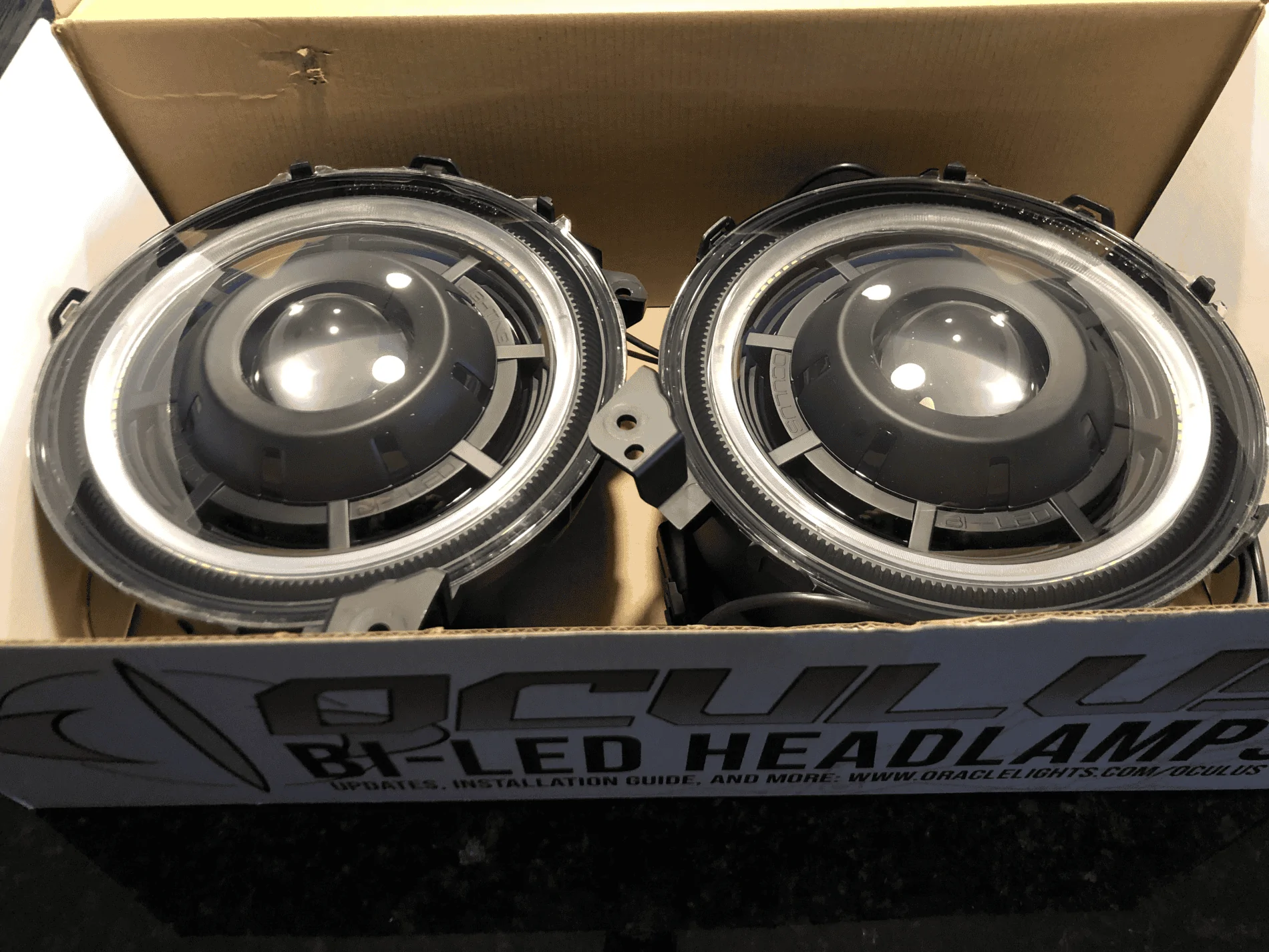Jeep Wrangler JL Oracle Oculus Bi-LED headlights tempImageQPR2xj