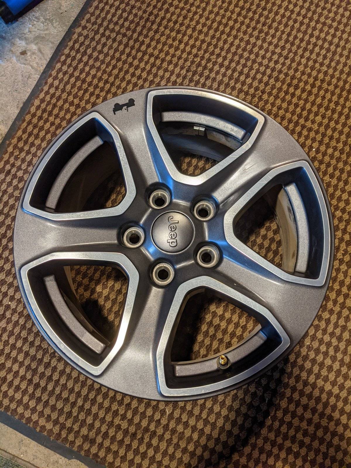 Jeep Wrangler JL Granite Crystal Wheelset Wheel 1