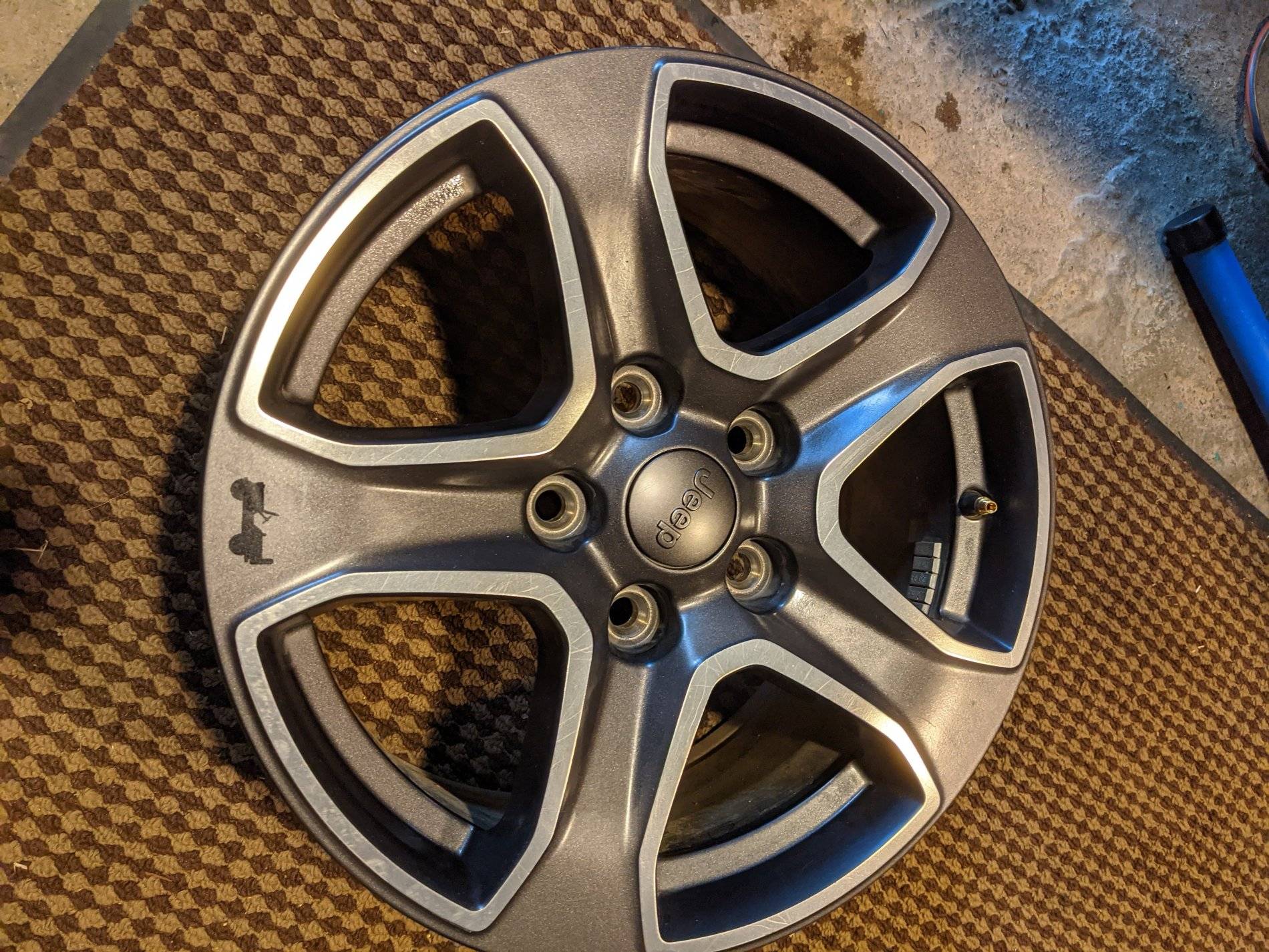 Jeep Wrangler JL Granite Crystal Wheelset Wheel 4