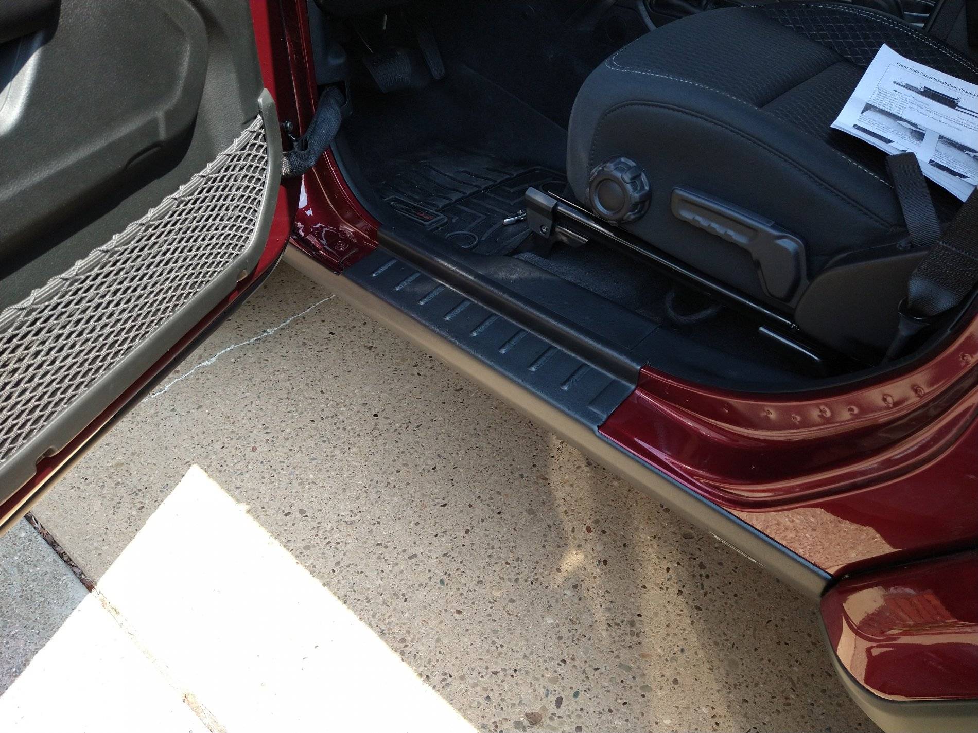 Jeep Wrangler JL Plastic rocker guards for 2 door? IMG_20210407_141113016