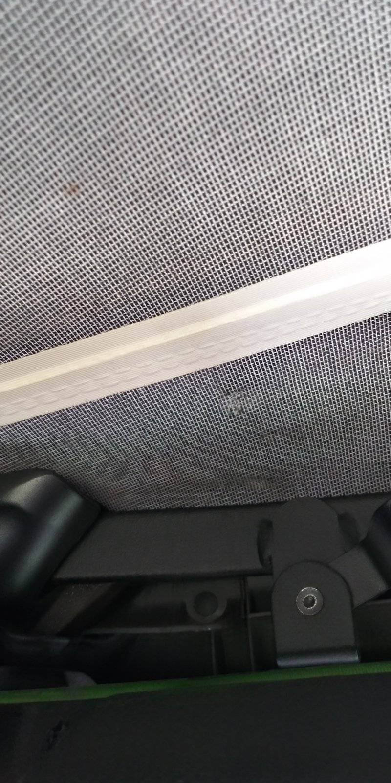 Jeep Wrangler JL Soft Top showing wear. 20210419_171112_HDR