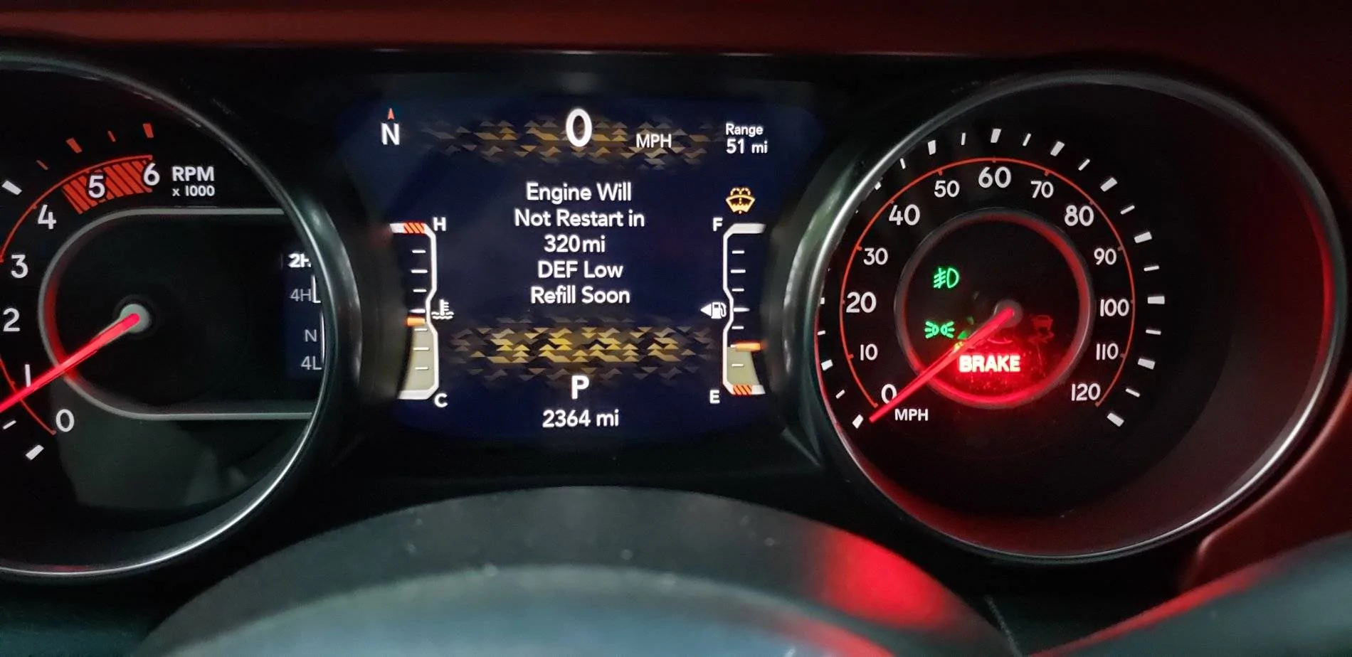 Jeep Wrangler JL DEF Usage 20210421_200453