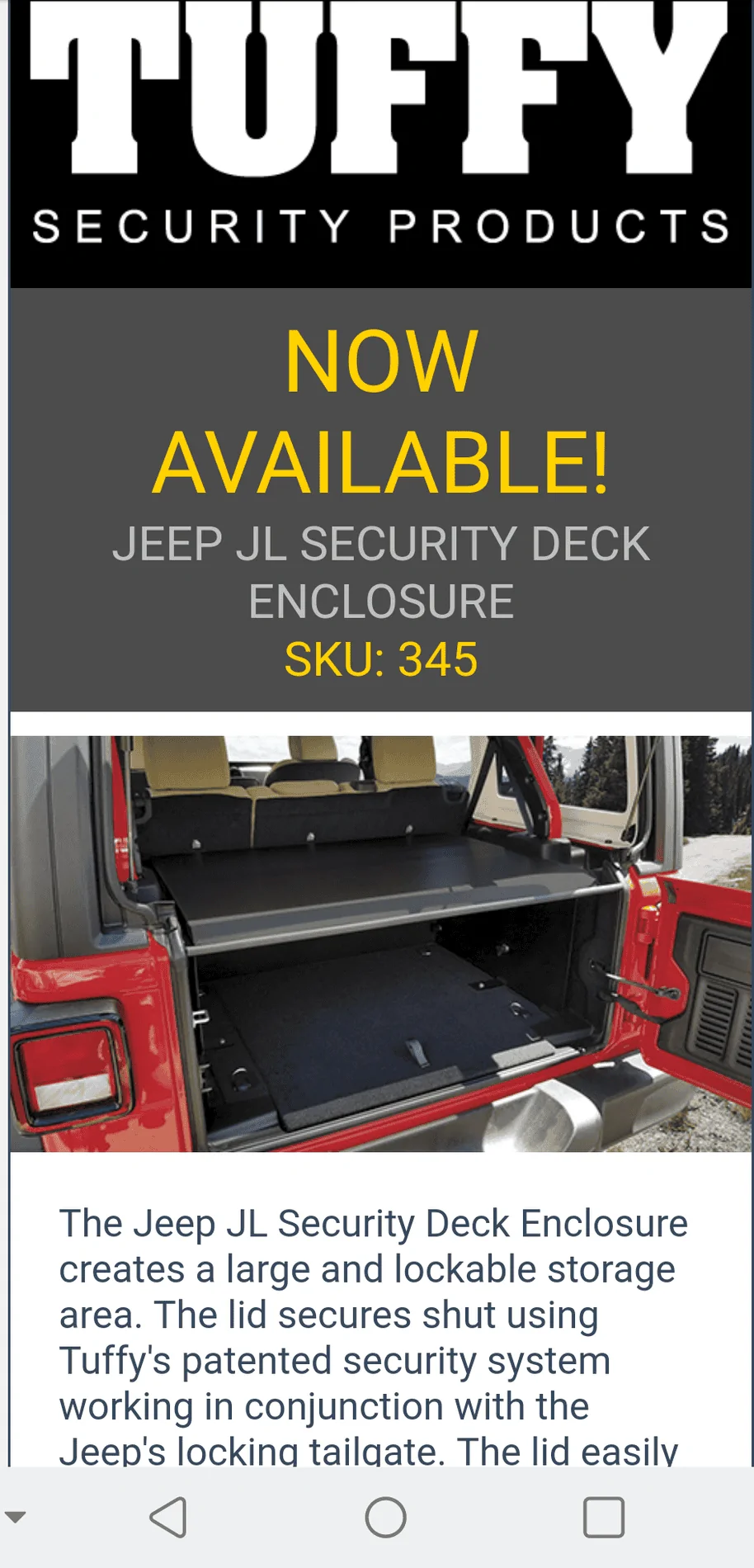 Jeep Wrangler JL Tuffy security deck for JL Wrangler Screenshot_2018-05-18-05-48-36-1