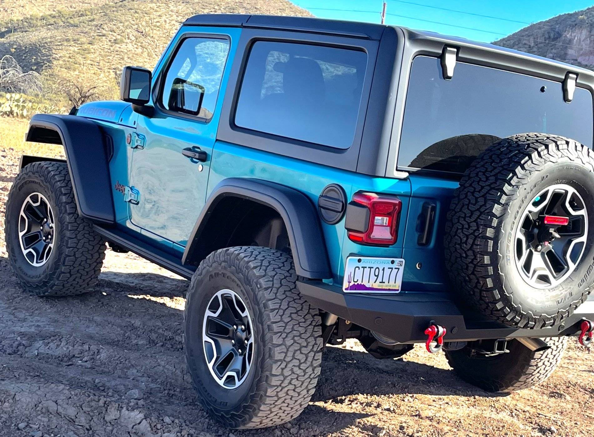 Jeep Wrangler JL Rear bumpers...what are you using? IMG_2273