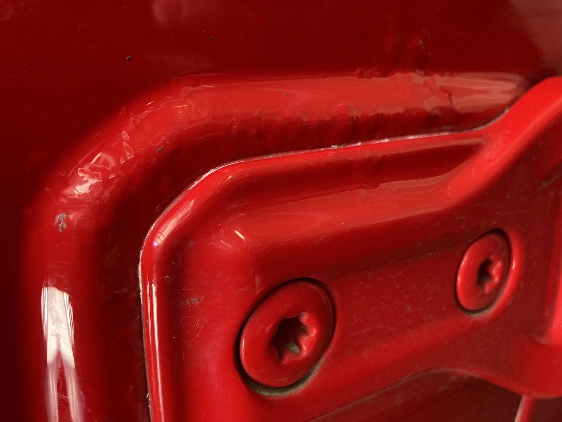 Jeep Wrangler JL Bubbles in Paint at Door Hinges B64511C8-10A6-4F74-B0CC-1AC66EADAB49