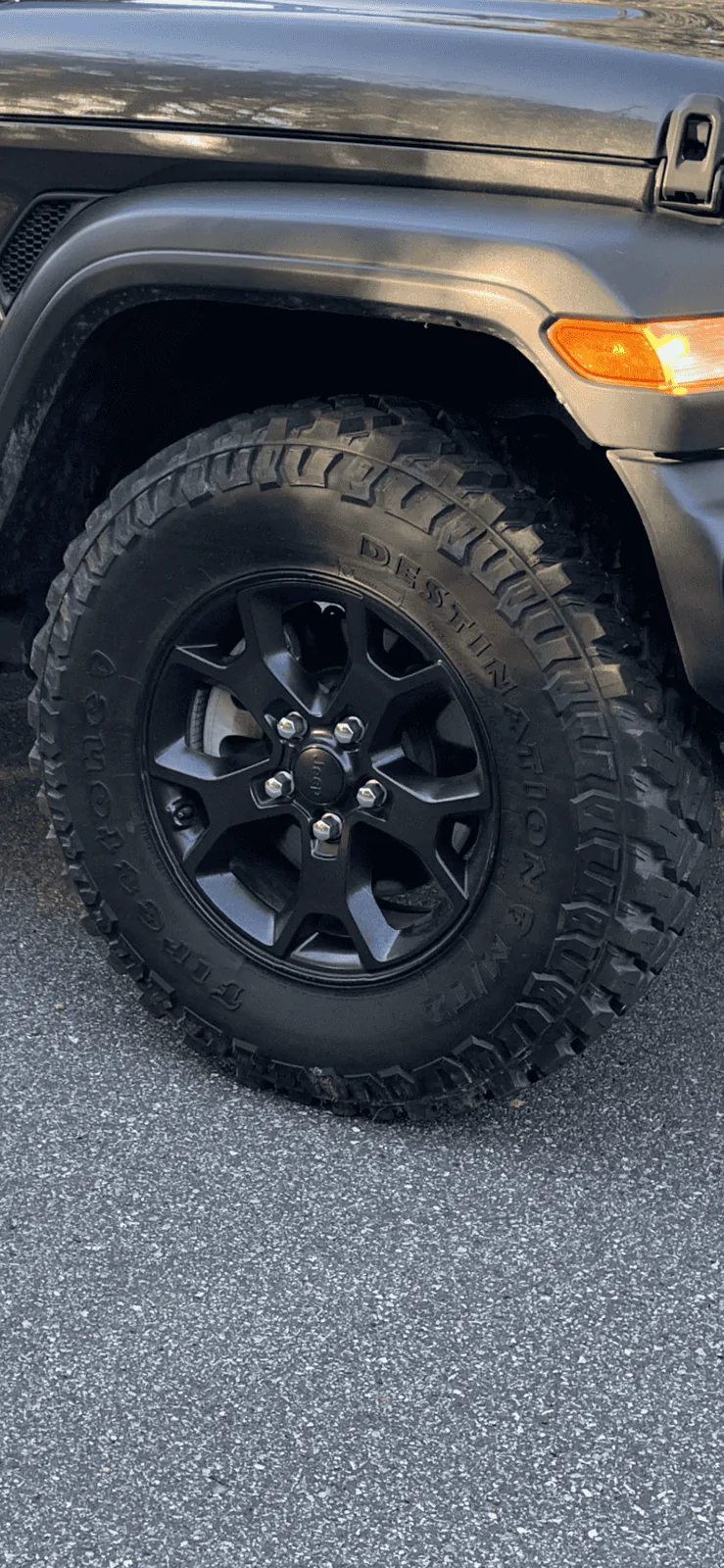 Jeep Wrangler JL 5 Firestone Destination MT2 255/75/17 8AAE7BFC-EA41-4537-8D55-9B51E6A3F2ED