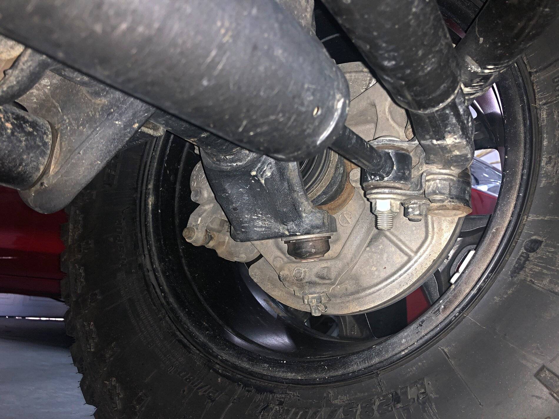 Jeep Wrangler JL Steering stabilizer relocation for Right Hand Drive 24CF392C-5490-4052-BD46-38164665C92F