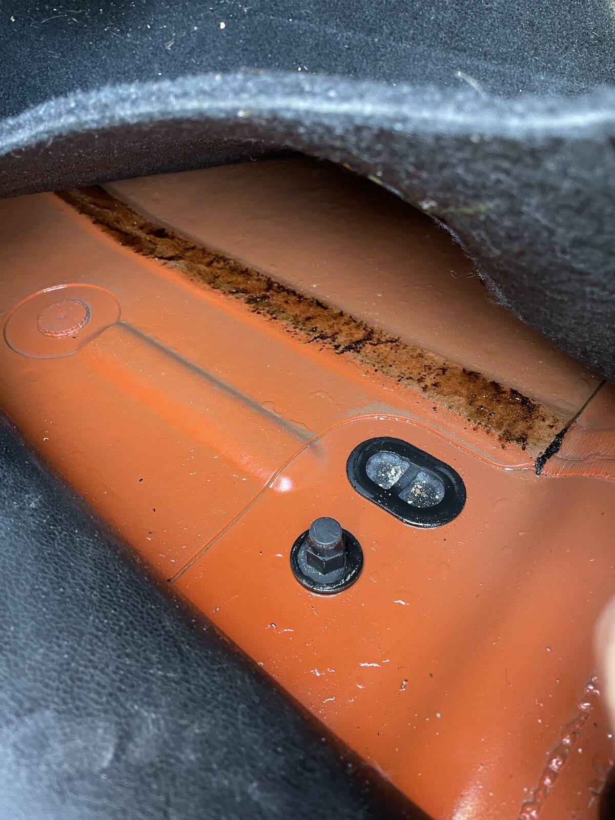 Jeep Wrangler JL Odd liquid under drivers side carpet, leak? 1A76FFE0-D294-4F21-B73B-1211A322C2B3
