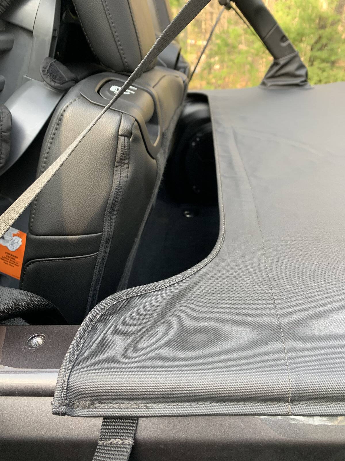 Jeep Wrangler JL Bestop trektop NX + duster deck cover 7B59BABA-552C-463A-B45E-232736120D0E