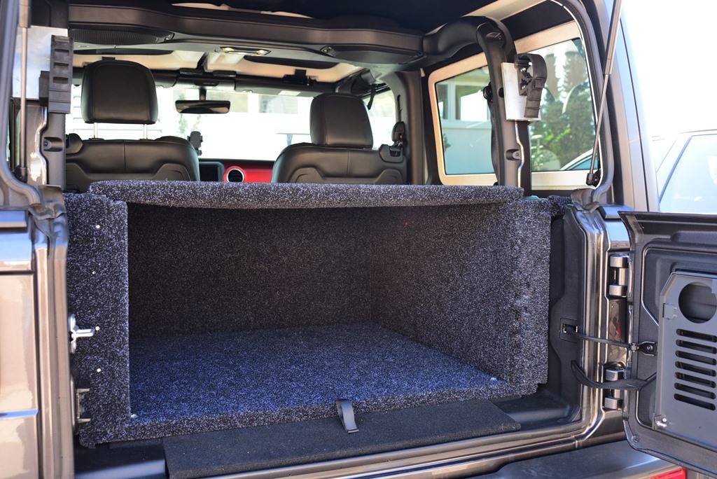 Jeep Wrangler JL Cargo Drawer Build Grundausbau_01