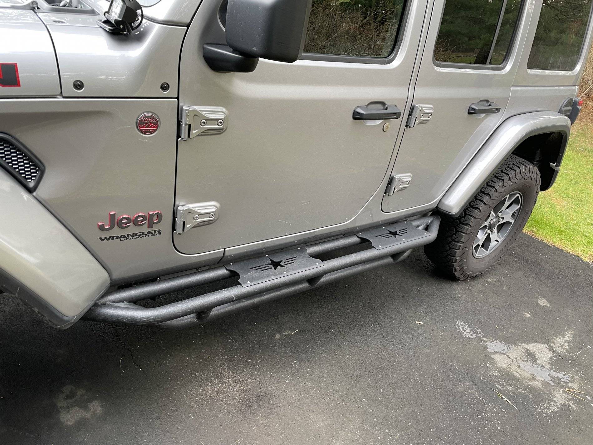 Jeep Wrangler JL JLU 4 Door Side Step Bars $225 ss1