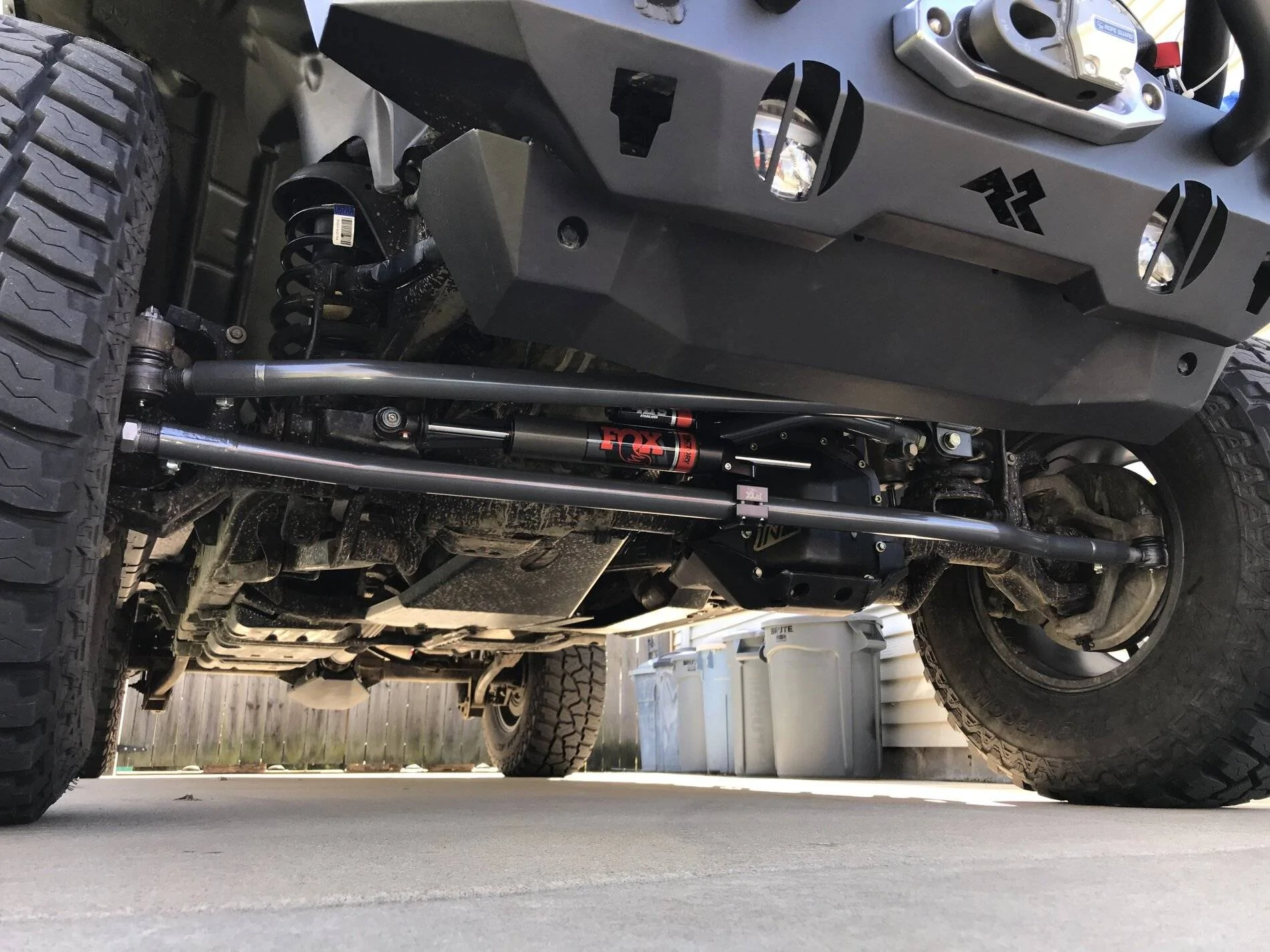 Jeep Wrangler JL Stabilizer setting and shimmying 1619740355918