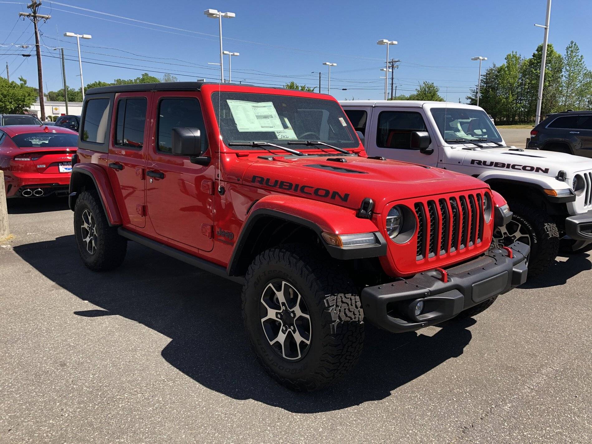 Jeep Wrangler JL Picked up my Rubi 47252418-FCDB-4701-8785-6DF42E172F73