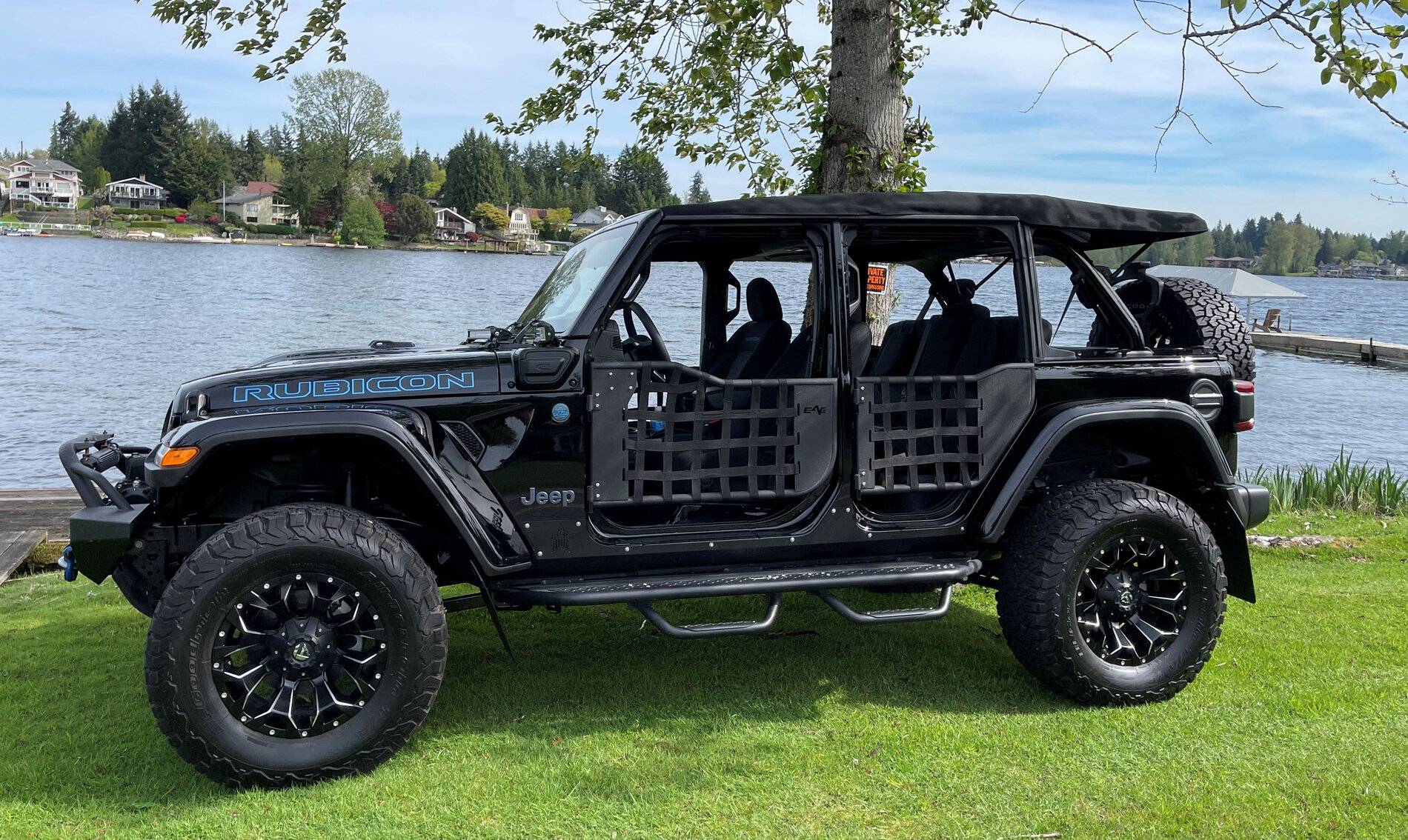 Jeep Wrangler JL Lightsout 4xe Build EAG doors Top u