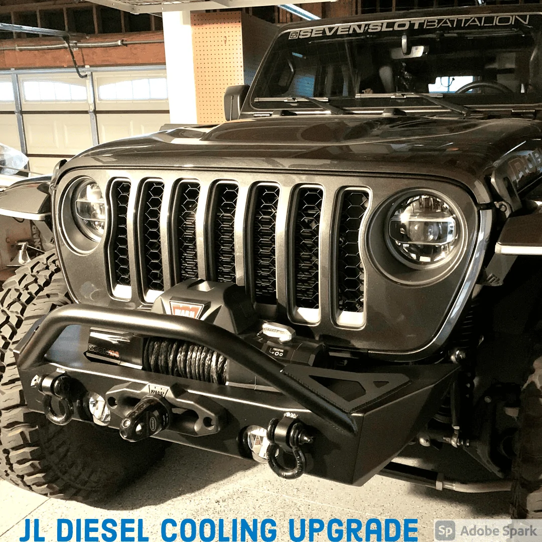 Jeep Wrangler JL Gladiator grill on JL install 96E07A44-8562-4935-9064-3AC6966B0AD8
