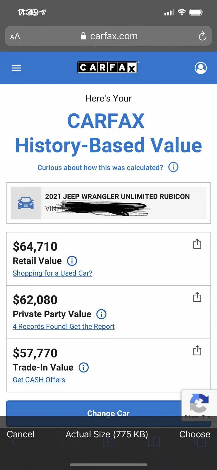 Jeep Wrangler JL JL resale values are insane! ACFECB91-E8C2-45EC-9302-C90C807347C3