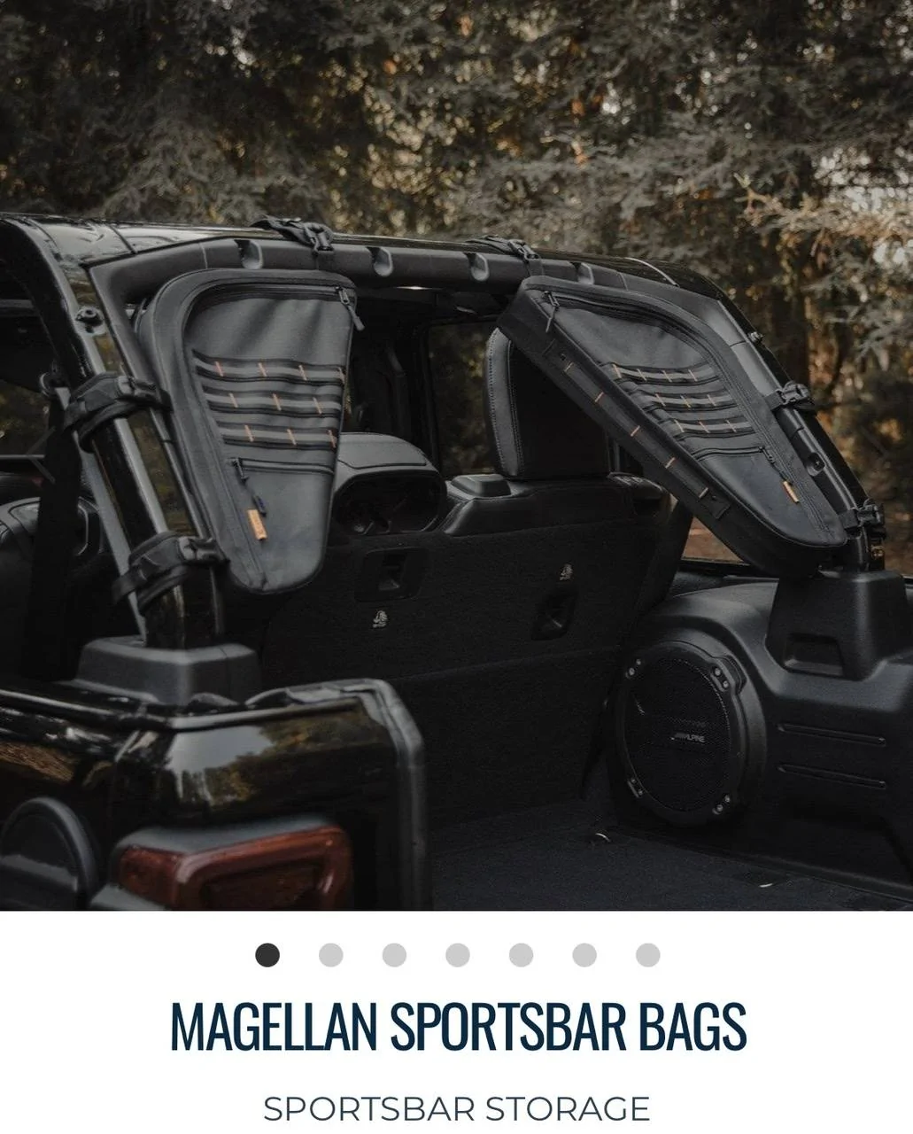 Jeep Wrangler JL XG Cargo Magellan bags 36C6274B-9016-4926-9AA0-1B822B0A9B96