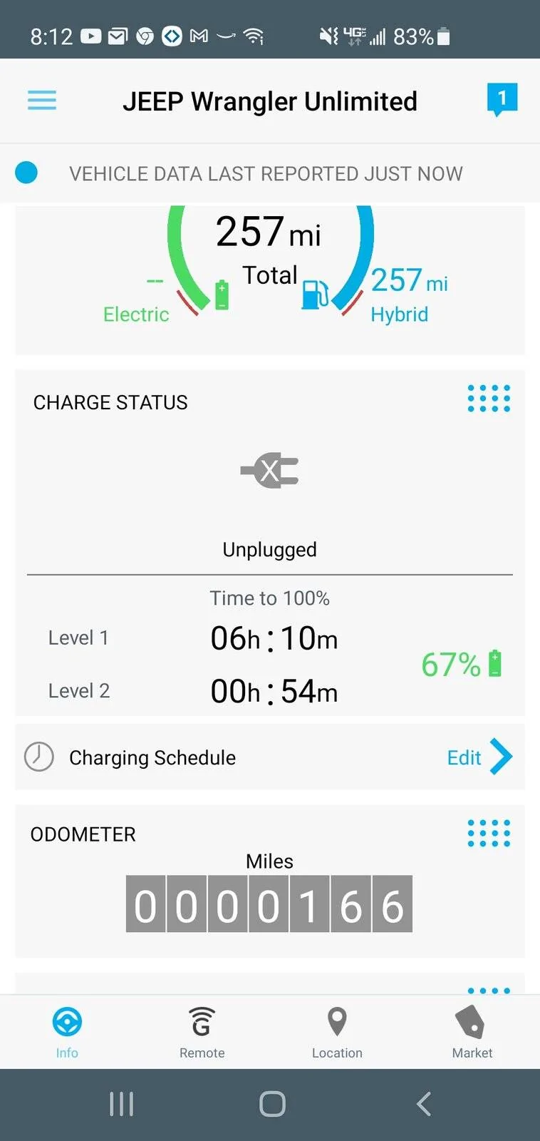 Jeep Wrangler JL Mobile app for 4xe? Screenshot_20210503-201207_Uconnect