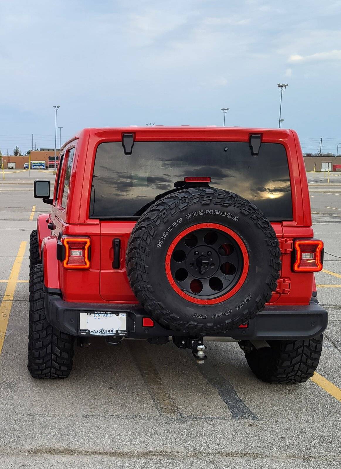Jeep Wrangler JL Relocating parking sensors 20210427_190625