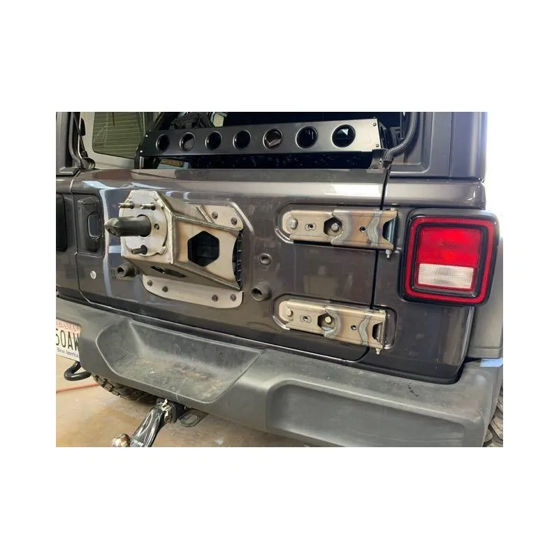 Jeep Wrangler JL UCF Tailgate Reinforcement ucf-heavy-duty-jl-tailgate-hinge-set