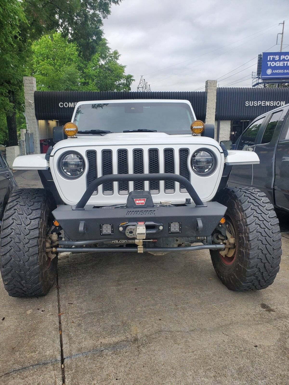 Jeep Wrangler JL Factor 55 Flatlink & rope guard 20210504_090105