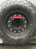 Jeep Wrangler JL extending or re-reouting third brake light wire new wheel